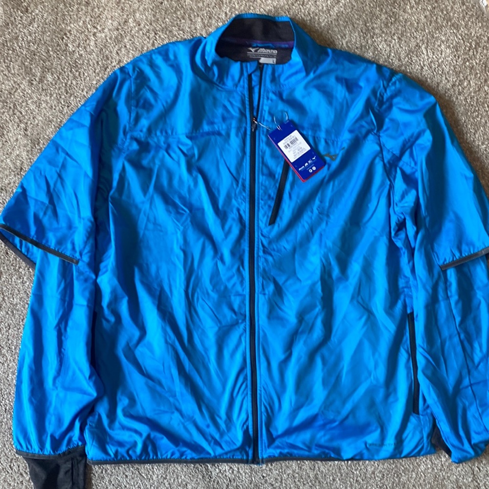 NWT Mizuno breath thermo fz jacket